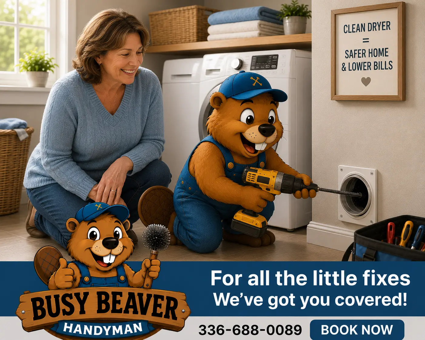 Dryer Vent & Laundry Area Help