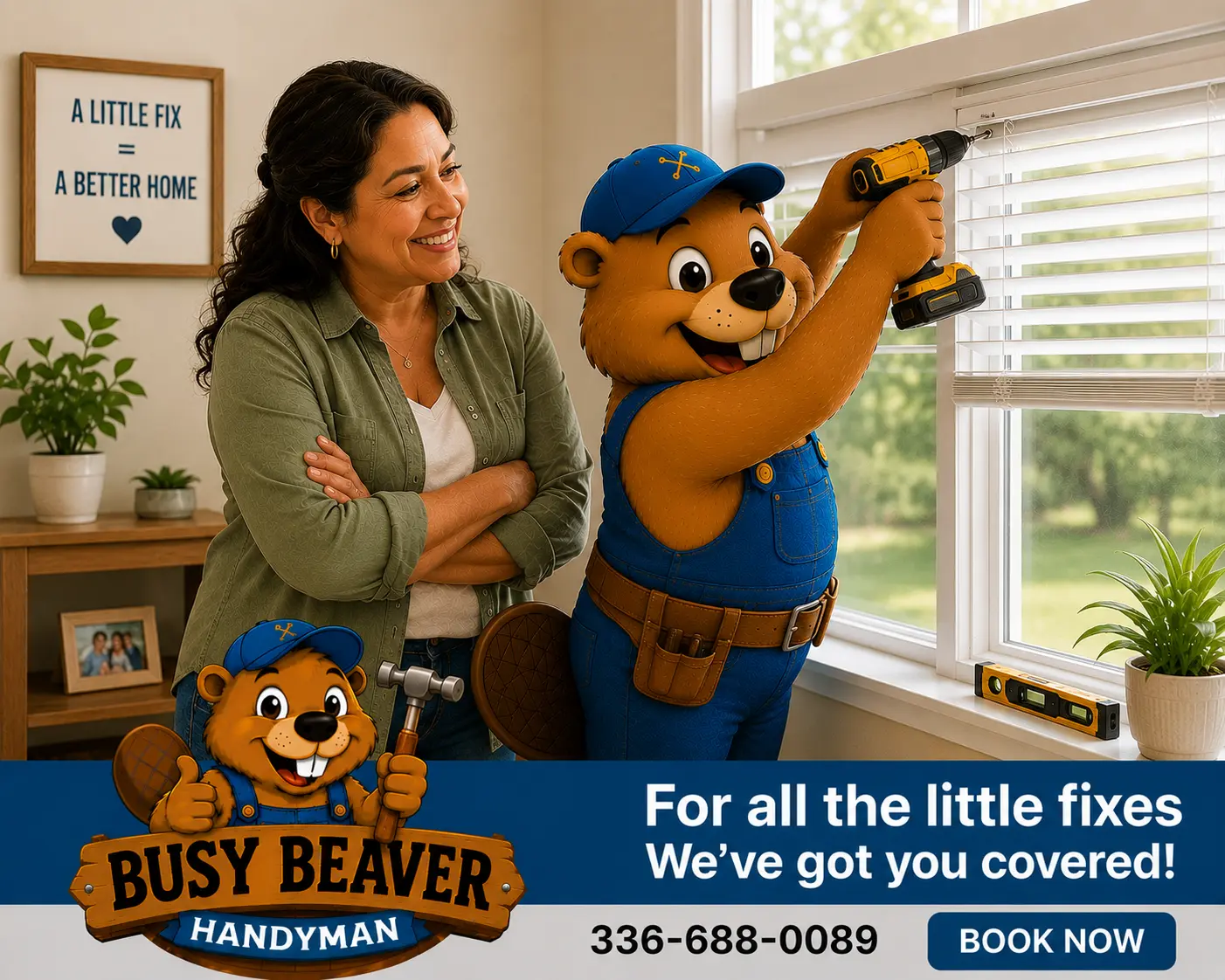 Blinds, Curtains & Window Touch-Ups