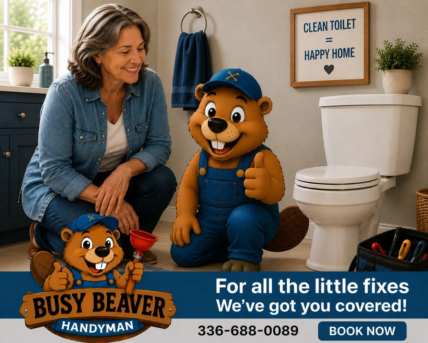 Toilet & Small Plumbing Fixes